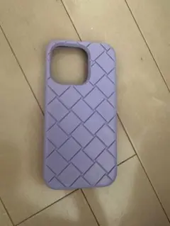 Bottega Veneta iPhone14proシリコンケース ラベンダー
