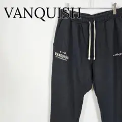 【カジュアル】ヴァンキッシュ　イージーパンツ　スエット ジャージ ブラック M