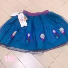 アナと雪の女王 チュールスカート 100cm