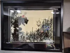 ⭕️大幅値下げ【真作保証】武田双雲 原画「愛」 額装付き／銀座個展購入品／1点モノ ⭕️大幅値下げ【真作保証】武田双雲 原画「愛」 額装付き／銀座個展