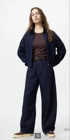 UNIQLO ユニクロ　バギーカーブジーンズ　26inch