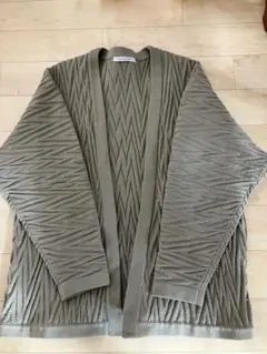 【極美品】JOURNAL STANDARD ケーブル編みニットカーディガン