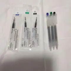 無印良品 さらさら描けるゲルインキボールペン 0.5mm 3色セットのサムネイル