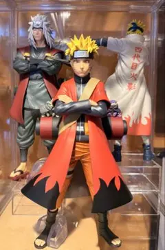 NARUTO フィギュアうずまきナルト 仙人モード 自来也 ミナト 3点セット