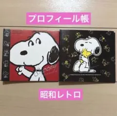 ひ*ん様 スヌーピー プロフィール帳 ウッドストック 昭和 レトロ 希少 レア