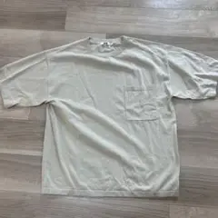 UNIQLO U クルーネックセーター　半袖　ベージュ Tシャツ XL
