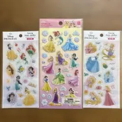 Disney Princess エポキシラメシール・ペタペタシール セット
