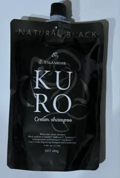 VALANROSE KURO Cream shampooダークブラウン400g - メルカリ