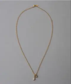 CECILE ETJEANNE メッシュチェーンネックレスクリア➕ゴールドトップ