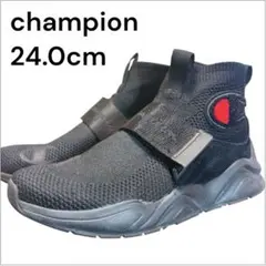 Champion Rally Lockdown ハイカット 24cm 黒のサムネイル