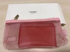 新品 CHANEL シャネルBEAUTE ノベルティメッシュポーチのサムネイル