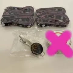 LiSA COCKTAiL PARTY ガチャ　靴紐　ネクタイピン