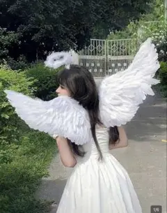 ホワイト 天使の羽根 3点セット