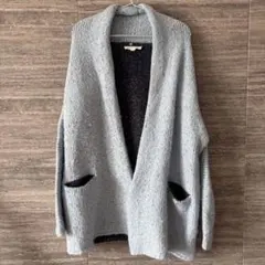 LOVESTITCH ニットカーディガン M カルフォルニア US古着 配色