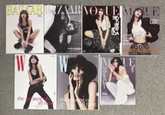 【美品】 BLACKPINK LISA表紙 ファッション雑誌×7冊セット