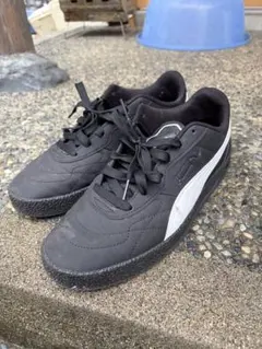 PUMA メンズ スニーカー ブラック ホワイト