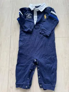 Ralph Lauren ネイビー ロンパース 9M 70 80