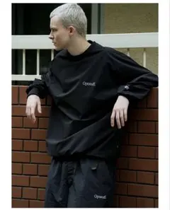 Optstuff DRAWSTRING NYLON LONG SLEEVE T