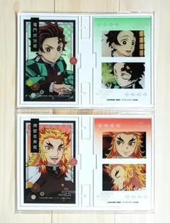 鬼滅の刃 フォトフレスタンド vol.3 炭治郎 煉獄 2点セット 未開封品