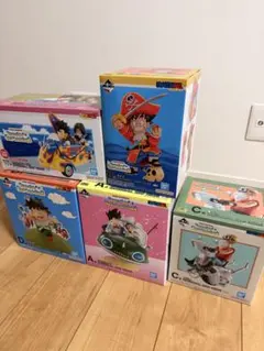 ドラゴンボール 一番くじ スナコレ2 A.B.C.D.ラストワン賞 5点セット