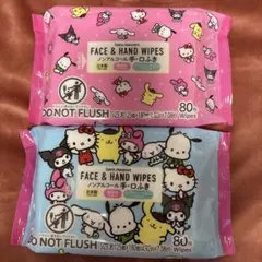 サンリオ キャラクターズ FACE &HAND WIPESのサムネイル