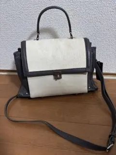 POTIOR ポティオール レザー ハラコ ショルダーバッグ