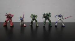 ガンダム　MSセレクション13　5体セット