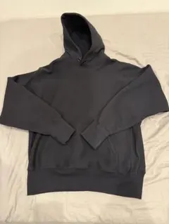 美品CAMBER キャンバー　クロスニット パーカーブラックL BLACK 黒