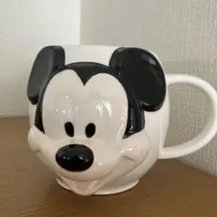 未使用 ミッキーマウス 立体 マグカップ 食器Disney カップ 可愛い