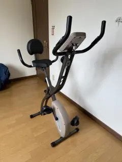 등받이가 달린 접이식 피트니스 자전거