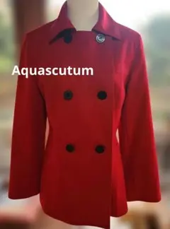 赤 テーラードジャケット