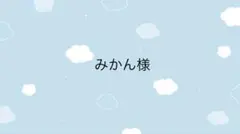 みかん様専用ページ