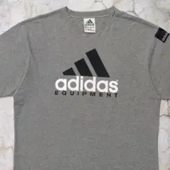 90s ペルー製 adidas EQUIPMENT Tシャツ　ロゴT