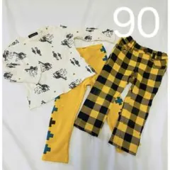 moujonjon ムージョンジョン 長袖　長ズボン　90cm 秋冬　保育園