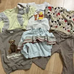 ベビー服　女の子　まとめ売り　80 冬服　トレーナー　6着