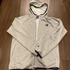 Champion チャンピオン　フルジップパーカー グレー