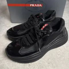 新品 PRADA プラダ システム スニーカー グレー 靴 27cm - メルカリ