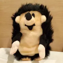 クルテク　ハリネズミ　パペット　ぬいぐるみ　1996年チェコ製　ハンドメイド