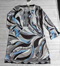 ☆新品☆ DAMA collection チュニック シルク100% 7部袖 L