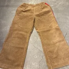 GU アンダーカバー コーデュロイパンツ 120cm ベージュ