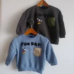 ミッキーマウス FUN DAY! トレーナー 100cm