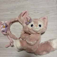 リーナベル　ぬいぐるみポシェット　カチューシャ　セット売り