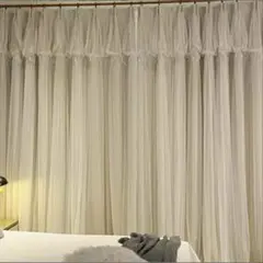 姫系カーテン 遮光 レース付き 二重カーテンのサムネイル