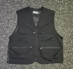 archive FIRST DOWN タスランナイロンリバーベスト バックロゴ