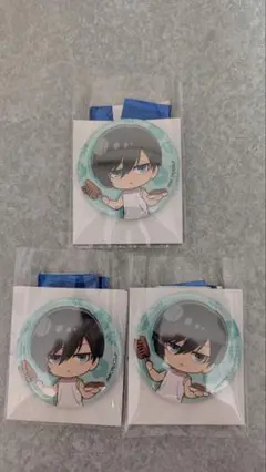 ブルーロック　and Gallery　ランダム缶バッジ　糸師凛　　３個セット