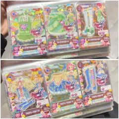 アイカツカード　アクアレースコーデ リーフベアコーデ セット