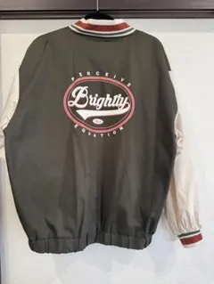 ブルゾン バイカラー 古着テイスト