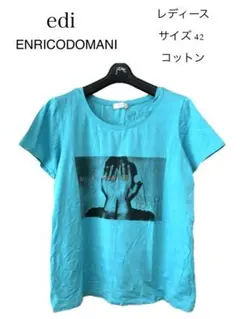 2025年最新】ENRICODOMANI レディース 半袖(Tシャツ) Tシャツ
