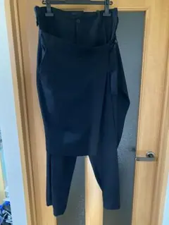 17aw yohji HOMME 着脱ラップパンツ （HK-P25-100）