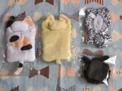 ガチャガチャ もふもふとん アニマルさんたちのケープ ミニリュック
